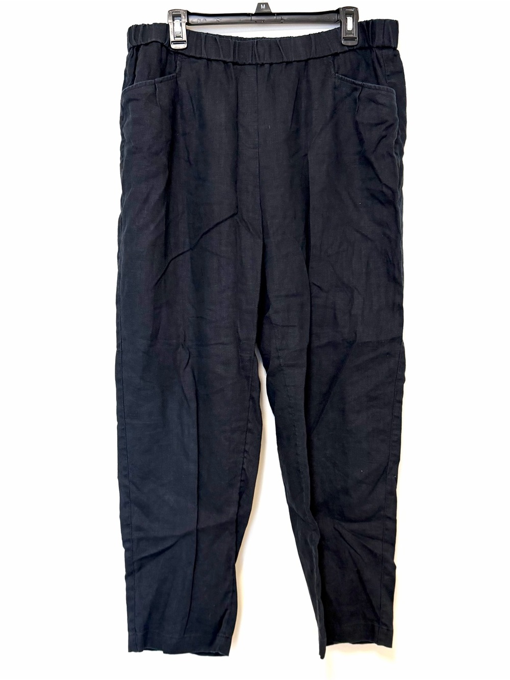 Pure Jill Linen Pull On Pants Size L